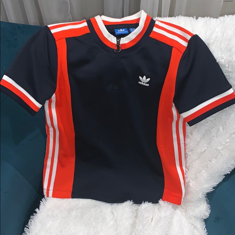 Adidas Zip Up Top